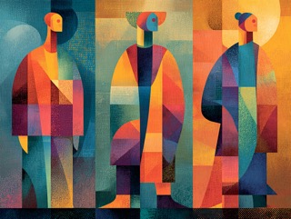 三人の旅人/Three Travelers