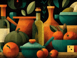 キッチンの静物/Kitchen Still Life