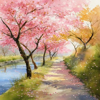 吉兆の桜舞/Auspicious Cherry Dance