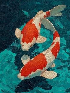 福を招く双魚の舞/Lucky Twin Fish Dance