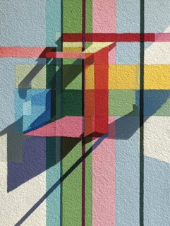 重なり合う色の光/Layered Lights