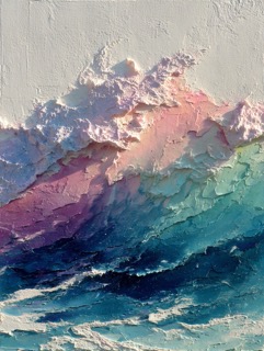 心を洗うパステルの波/Gentle Pastel Waves