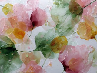 重なる花びら/Layered Petals