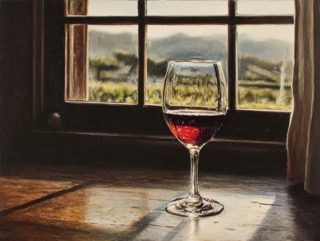 窓辺の赤ワイン/Windowside Red Wine